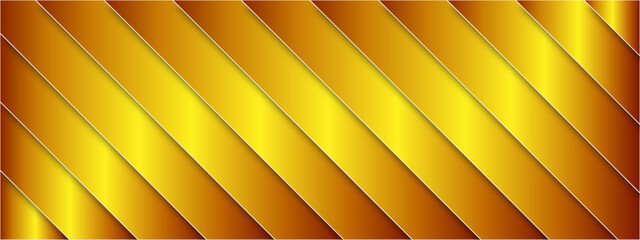 Sticker - Abstract Diagonal Lines with Gradient - Vibrant golden and gray Color Blend in a Geometric Vector Pattern, Ideal for Modern Backgrounds, Web Design, and Digital Art Projects