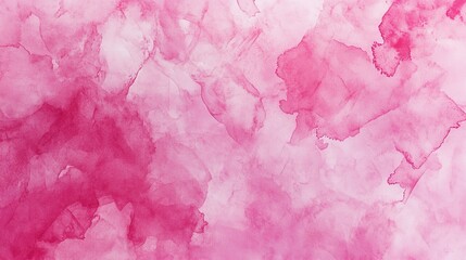 Wall Mural - watercolor textured paint abstract pink art grunge paper background stain design wallpaper drawing