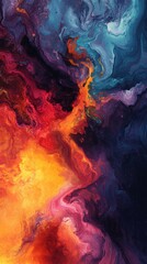 Wall Mural - abstract art design