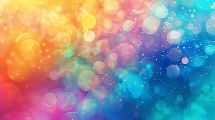 Wall Mural - colorful gradient background, perfect for creative projects with a plain backdrop and ample copy spa