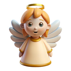  Angel 3d cartoon style illustration