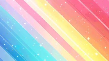 Wall Mural - cute color gradient background with a full range of colors, cute, color gradient