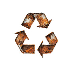 Rusty Recycle Symbol