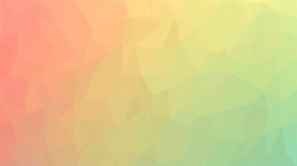 Wall Mural - a soft, pastel-colored abstract background with a polygonal texture, ideal for graphic design and cr