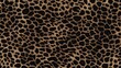 © Oksana - hairy leopard background, leopard skin texture, wild cat spot design