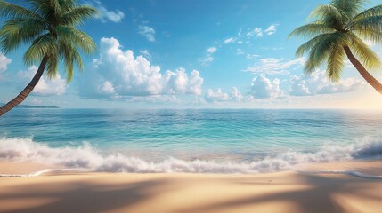 Crystal sea water with sea foam as background.