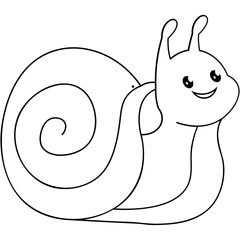 Wall Mural - Snail Icon