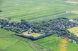 © MACO - Aerial landscape of rural green landscape in Denmark.