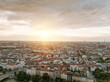 © MACO - Aerial view of sunset over Munich, Germany