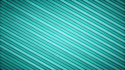 Wall Mural - Abstract energetic turquoise wallpaper with diagonal stripes for a vibrant background