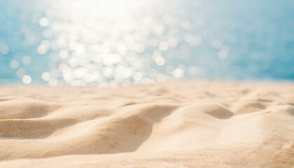 Wall Mural - desert with water in the background 