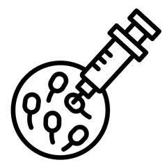 Sticker - Microinjection Icon