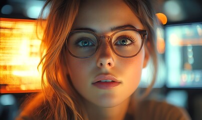  AI cyber security concept. Diverse IT specialist team analyzing artificial intelligence online risk threats to consumer data & privacy. Software developers coding & ethical hacking in dark office 