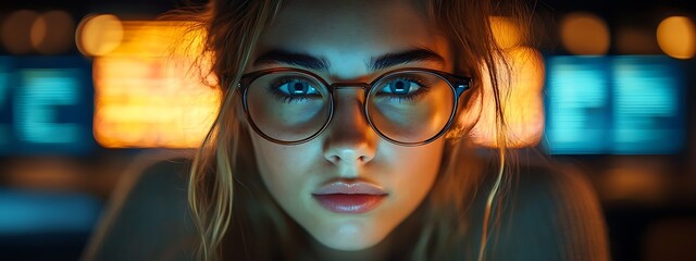  AI cyber security concept. Diverse IT specialist team analyzing artificial intelligence online risk threats to consumer data & privacy. Software developers coding & ethical hacking in dark office 
