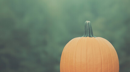 pumpkin on a wooden table