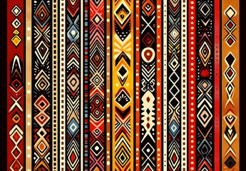 Sticker - Abstract Tribal Pattern