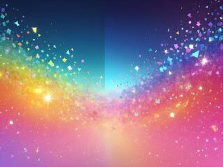 Wall Mural - Cute colorful abstract background