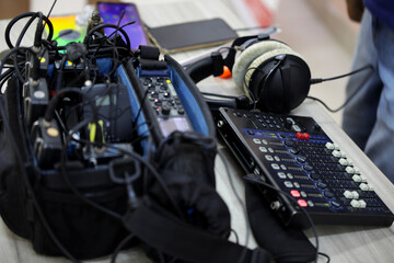 Sound mixer and voice recorder