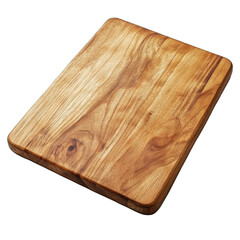 Wooden Cutting Boardisolated on transparent background