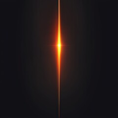 Poster - Abstract orange light