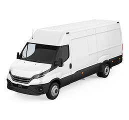 Wall Mural - Delivery Van Isolated