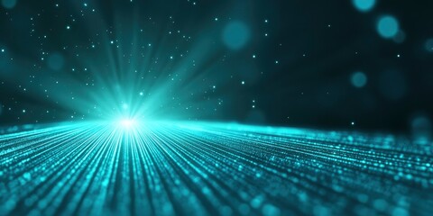 Fast line flashing on a dark background. Lines moving at radial comic light speed.