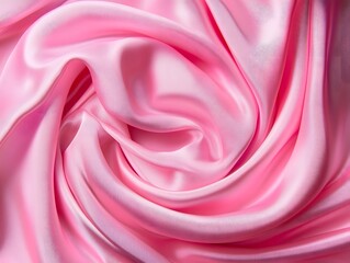 Wall Mural - pink silk background