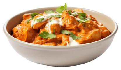 Canvas Print - PNG Indian butter chicken curry food meal meat.