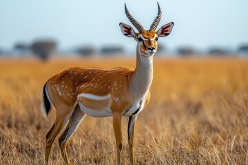 Wall Mural - Gazelle in the Savanna