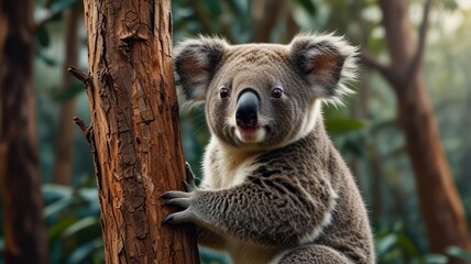 Poster - Koala Bear in the Wild