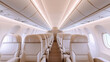 © bephoto - エレガントな航空機の客室内観