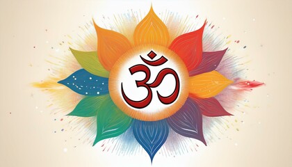 Om or Aum sign and symbol of hinduism