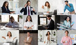 © Prostock-studio - A diverse team of professionals is engaged in different work activities within a contemporary office. Some are focused on their laptops, while others participate in discussions or take phone calls