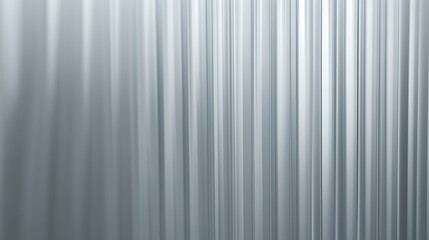 Wall Mural - a long, thin, silver curtain with a white stripe. the curtain is hanging from the ceiling and is alm
