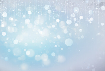 Wall Mural - png sparkling festive abstract winter background