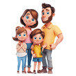 © madyshah783 - Cute family with children avatar character