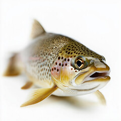 Sticker - Brown Trout Isolated