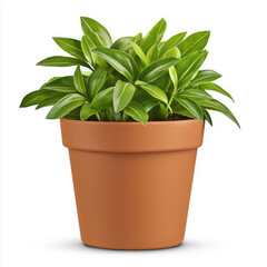 Sticker - Large Flower Pot Isolated