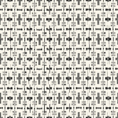 Sticker - Monochrome Grain Broken Graphic Pattern