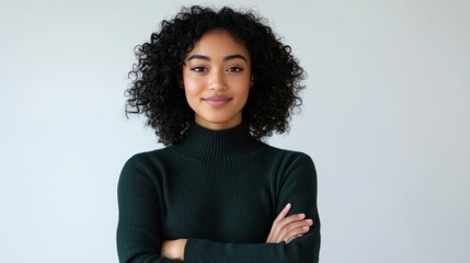 Wall Mural - The Confident Woman in Portrait