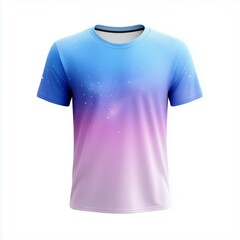 Wall Mural - Galaxy Print T Shirt Mockup Design Template