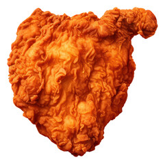 Poster - PNG Fried chicken red red background freshness.