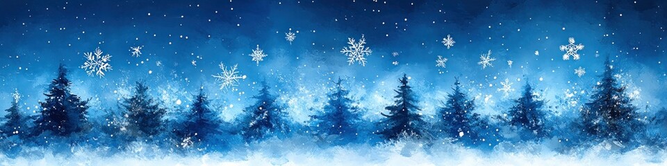 Canvas Print - Hand-Drawn Snowflakes: A collection of hand-drawn, sketch-style snowflakes with a rustic, artisanal feel 