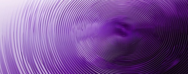 Wall Mural - Abstract purple and white circular pattern background with hypnotic concentric lines