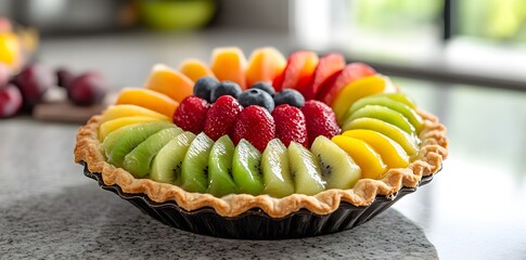 Wall Mural - Delicious Fruit Tart