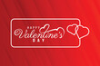 © Pixelpoint  - vector valentines day concept card in paper cut style