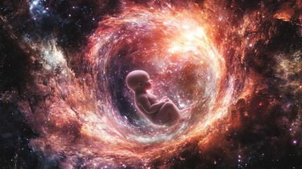 baby in the cosmos