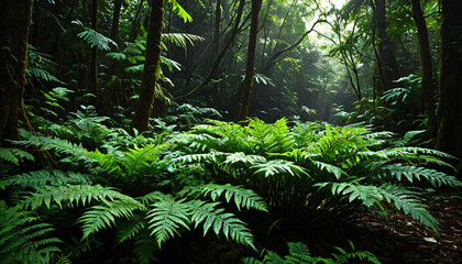 Poster - Forêt tropicale luxuriante