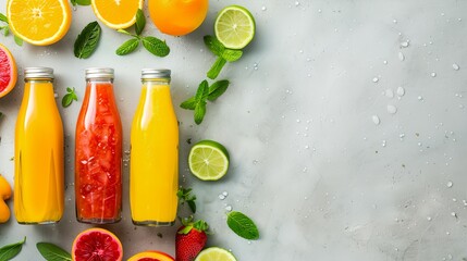 Wall Mural - a group of fruit and vegetables