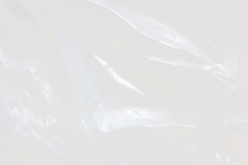 Crumpled translucent plastic  png texture overlay, transparent background